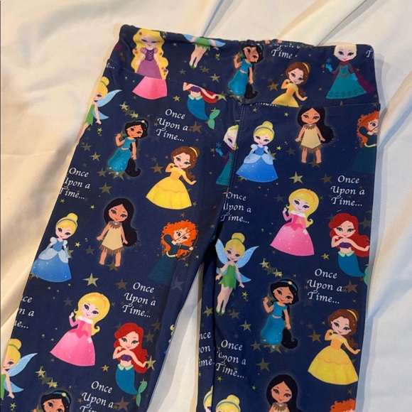 Colorful Princess Print Leggings - Picture 2 of 2